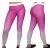 Rózsaszín-fehér sport leggings